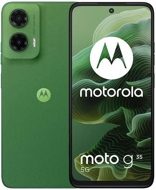 Motorola G35 5G 8GB 128GB Leaf Green - UAE Version (TDRA) Motorola G35 5G 8GB 128GB Leaf Green - UAE Version (TDRA)